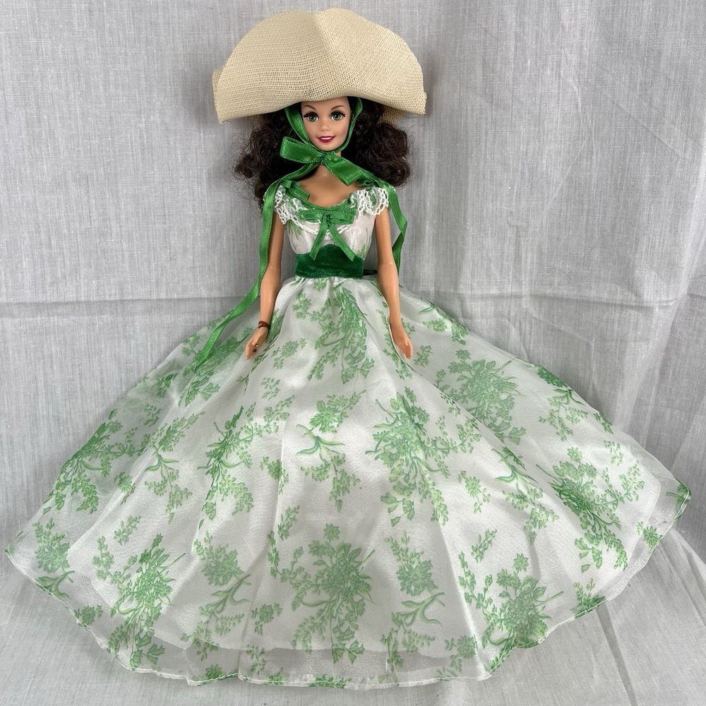 Barbie as Scarlett‎ O'Hara in Gone with the Wind - BBQ Event Dress 1975